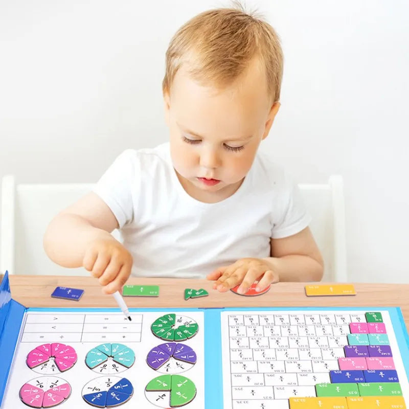 Magnetic Montessori Puzzle Book