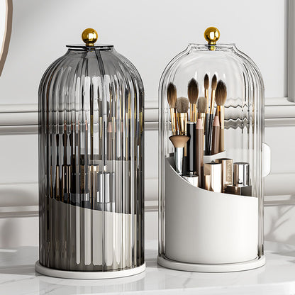 Elegant 360° Spinning Makeup Organizer