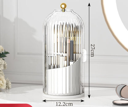 Elegant 360° Spinning Makeup Organizer